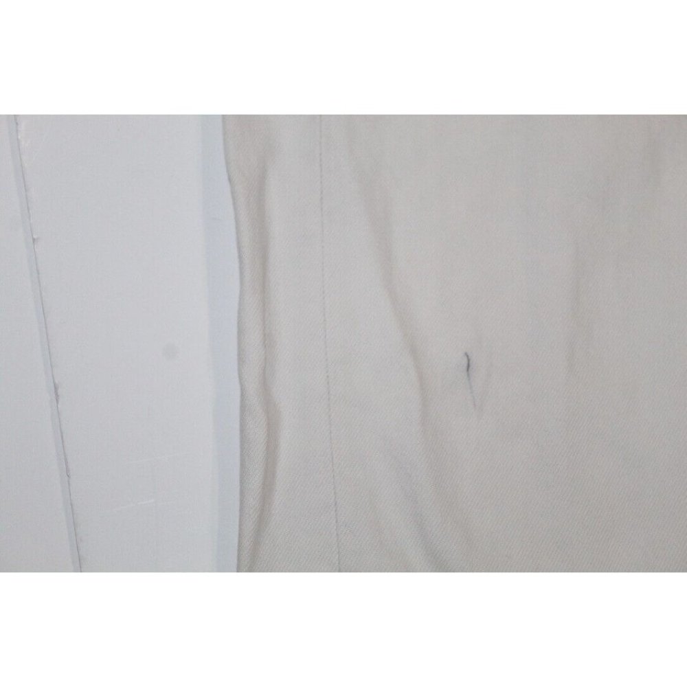 Vintage 90s Levis 501 USA Jeans 80s White Bleach Wash Worn Fray Raw Hem 32 x 27 - Picture 6 of 9